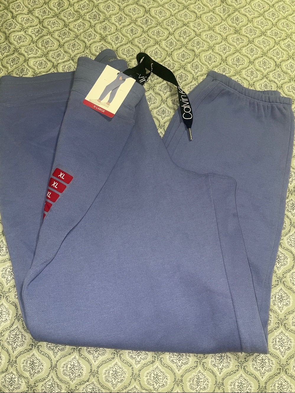 BNWT Calvin Klein with CK Drawstring Sweatpant, size XL